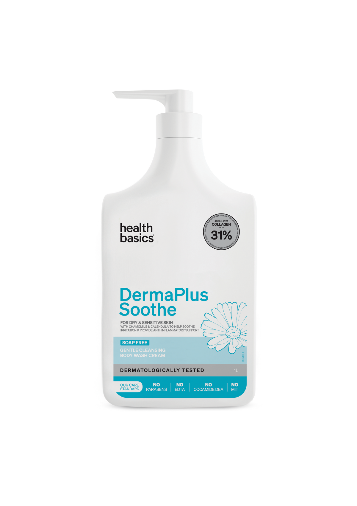 Health Basics Bodywash DermaPlus Soothe 1L
