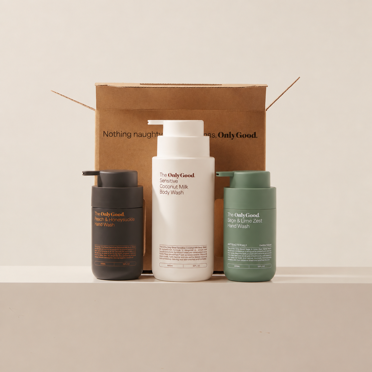 Only Good Christmas Hand & Body Wash Trio