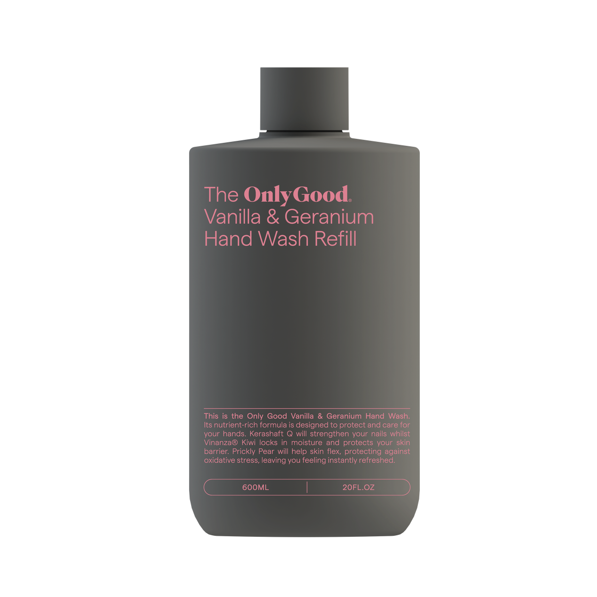 Only Good Vanilla & Geranium Hand Wash Refill 600mL