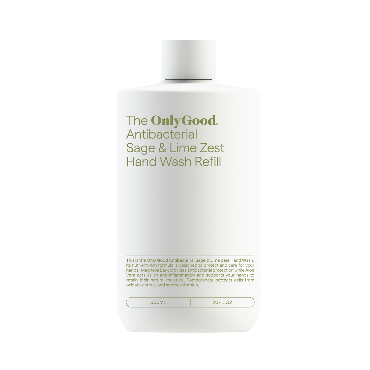 UNIT: OG Handwash 600mL Refill - Sage & Lime Zest (Anti-bacterial)