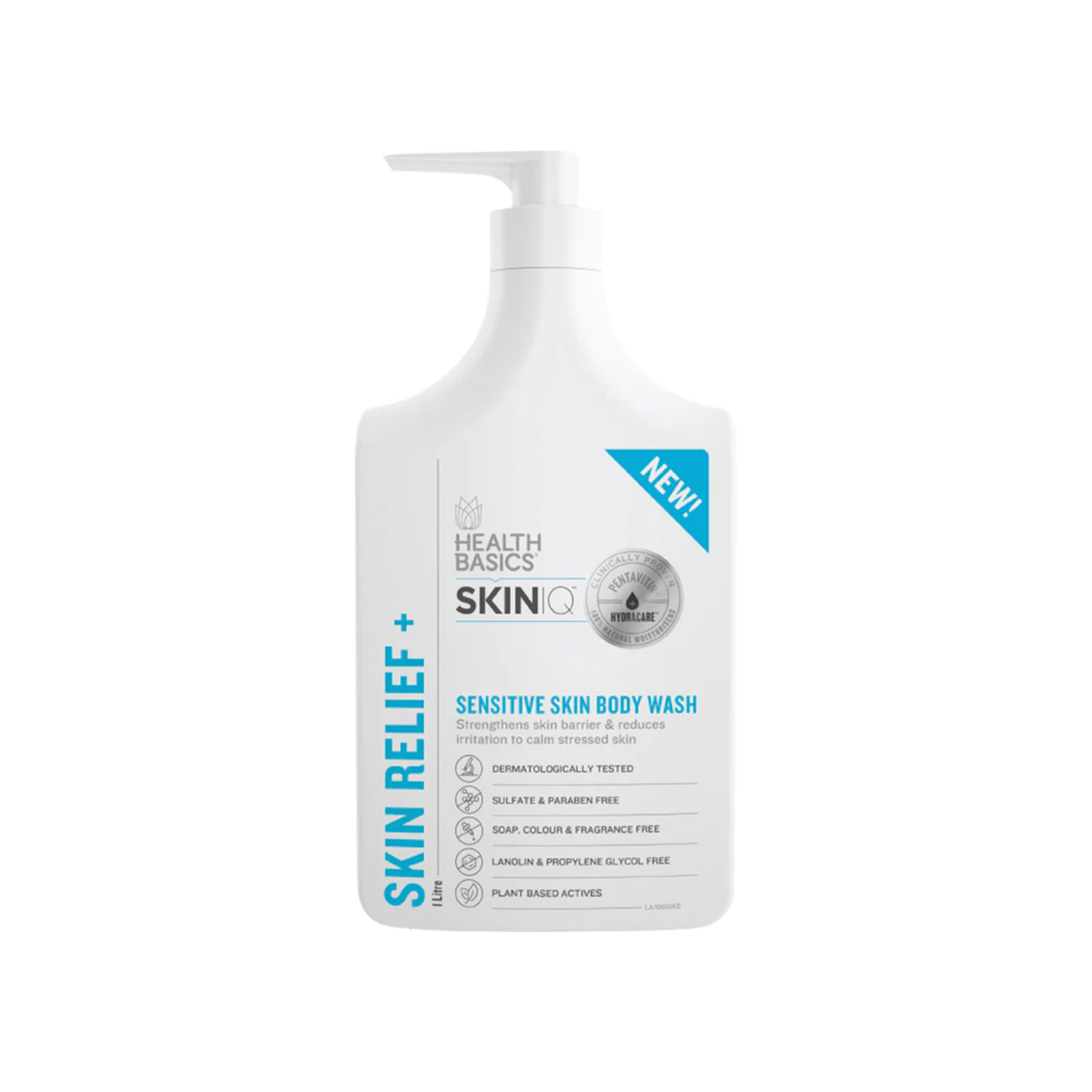 Skin IQ - Skin Relief + Body Wash 1L